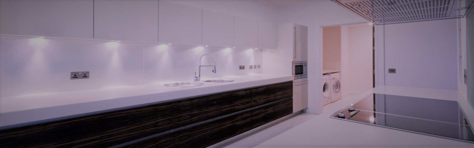 Slider, Glass Splashbacks Installed in Poplar | Kitchen & Bathroom Styles